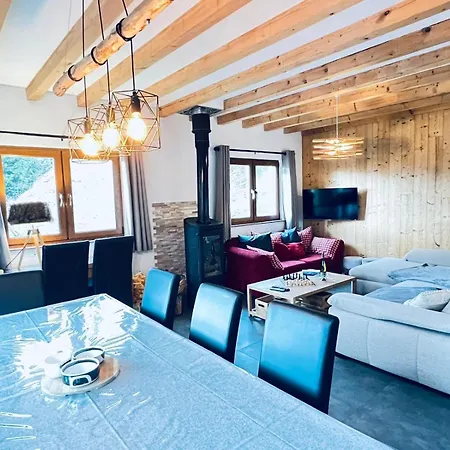 Les 2 Sapins - 10 Personnes - Lits Faits, Serviettes Et Menage Inclus Chalet *